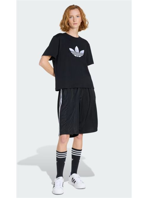 trefoil boxy t ADIDAS ORIGINAL | KD2918BLACK/WHITE